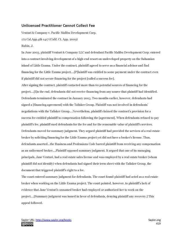 Business Law and the Legal Environment - Page 419